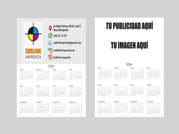 calendario anual a3